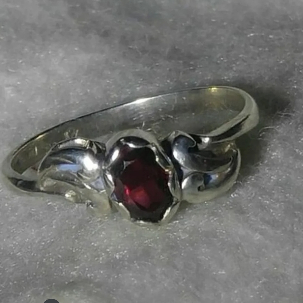 Natural ruby ring - Picture 4 of 4
